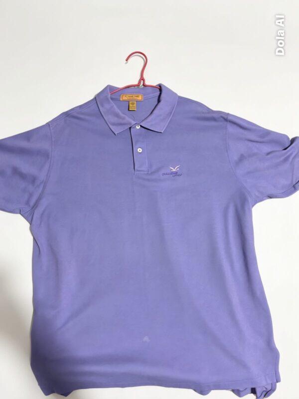 Camisa Tipo Polo Morada