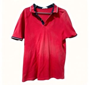 Camisa Tipo Polo Roja